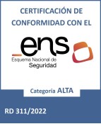 certificación de conformidad con el ens