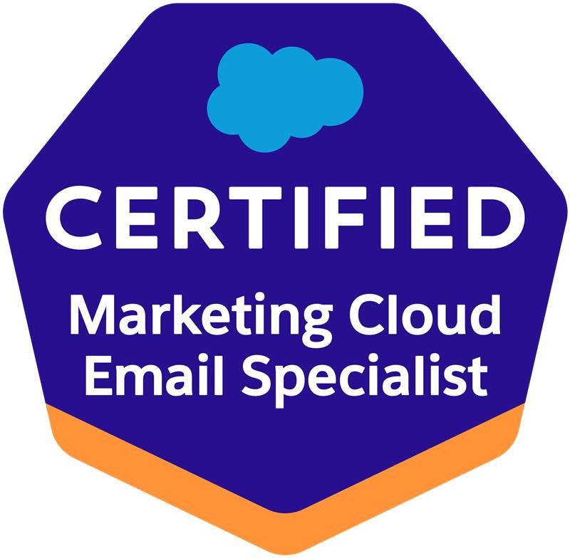 Certified Marketing Cloud Email Specialist